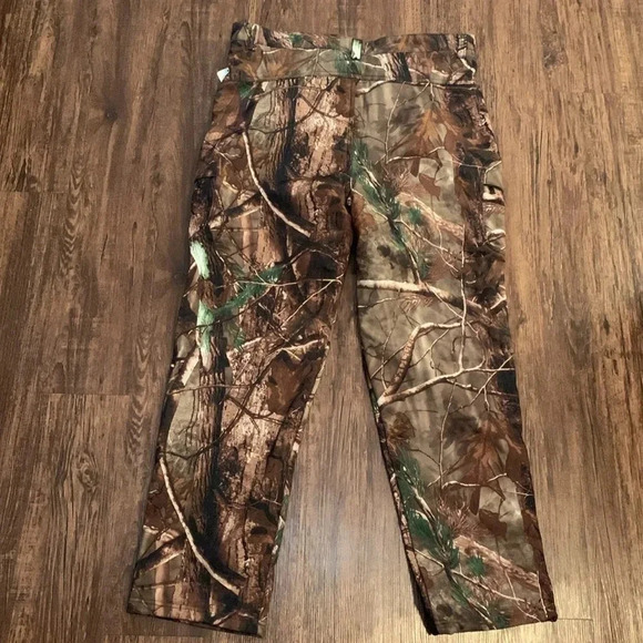 Men’s Outdoor Hunting Pants Camo Insulated Cargo Pants Size XXL New - Picture 4 of 9